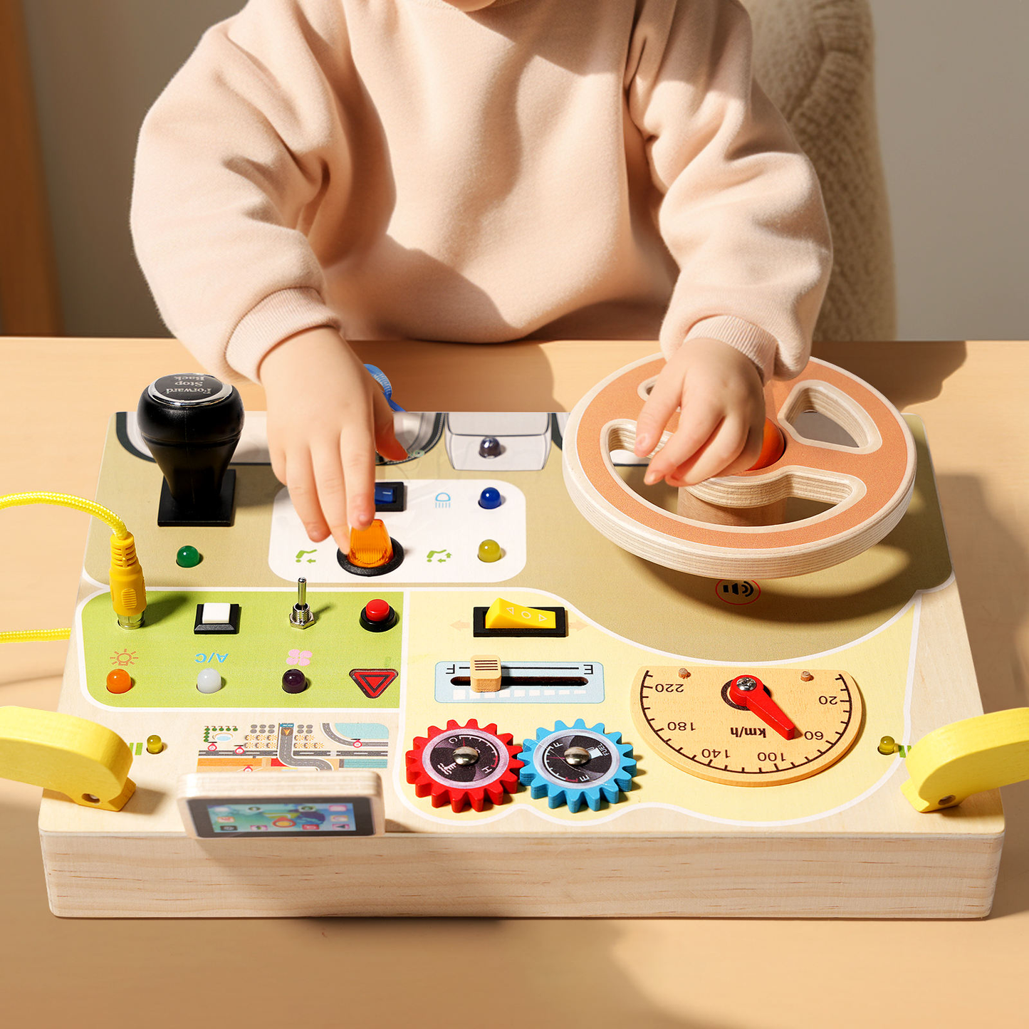 Analog Steering wheel circuit busy board