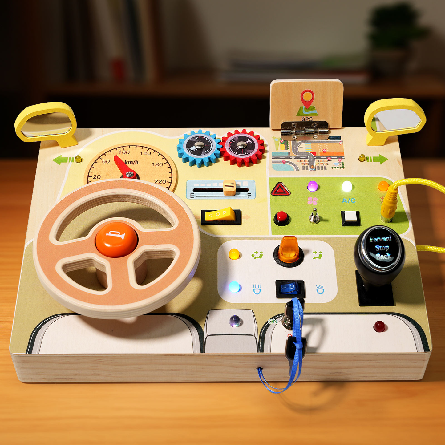 Analog Steering wheel circuit busy board
