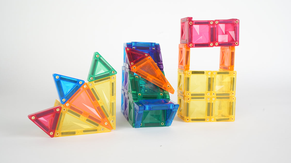32 Pcs Small-size Magnetic Tiles Building Blocks